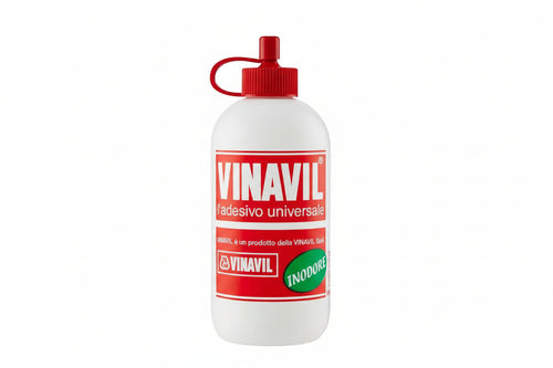 Colla Vinilica Universale Vinavil 250 Ml Trasparente Dopo L’Essiccazione Senza Solventi Per Legno Carta Tela E Hobbistica