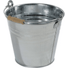 Secchio Zincato 12 Litri In Metallo Rinforzato Con Manico In Ferro E Inserto In Legno Resistente E Multiuso