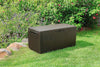 Cassapanca Da Giardino Springwood 305 Litri In Resina Effetto Legno Colore Brown Lucchettabile E Utilizzabile Come Seduta Keter