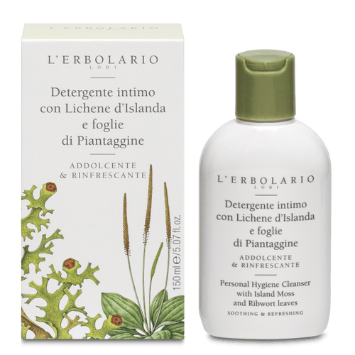 Detergente Intimo con Lichene d'Islanda e foglie di Piantaggine 150ml