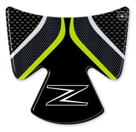 PROTEZIONE 3D zona chiave accensione in GEL compatibile per MOTO KAWASAKI Z900 verde