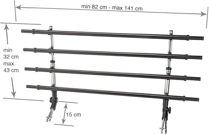 Paratia Di Sicurezza Per Trasporto Animali Cm 82/141 X 51 X H 32/43 - Ferplast