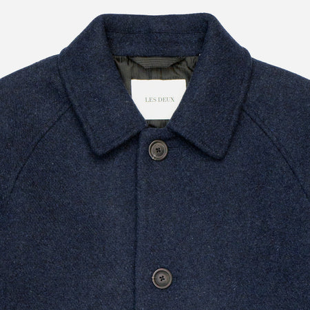 LES DEUX Cappotto Uomo Les Deux Michael Solid Wool da uomo