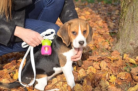 Contenitore Sacchetti Raccolta Deiezioni Animali 'Dudu'' Cm 5,5 X H.9- 5 Pezzi - Ferplast