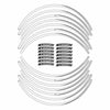 STRISCE ADESIVE compatibili per MOTO BMW G310 GS adesivi CERCHI 17 19 tuning
