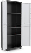 Armadio Tuttopiani In Resina Per Esterno Con Ripiani Regolabili Resistente E Impermeabile Linear Keter