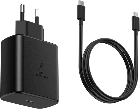 Caricabatterie Samsung da 45 W con cavo USB tipo C/C per Galaxy Tab S6 Lite P610