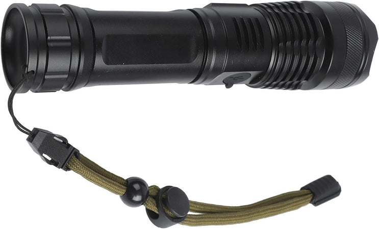 Torcia portatile da esterno Rosvola con batteria integrata 22650 IPX6 impermeabi