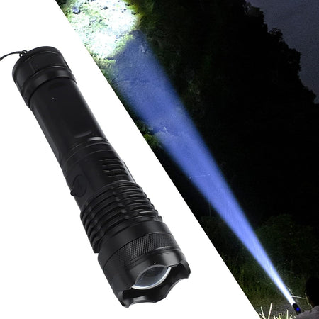 Torcia portatile da esterno Rosvola con batteria integrata 22650 IPX6 impermeabi