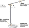 Lampada da scrivania a LED con caricabatterie wireless, touch con 5 modalità