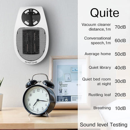 220V 350W Stufa Elettrica Portatile Stufetta Heater, Regolabili Alimentazione