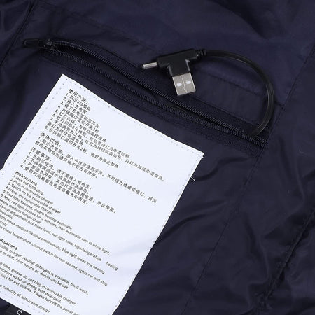 INNOAURA Gilet Riscaldato Leggero da Uomo, Gilet Riscaldante Elettrico