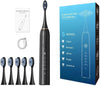 Spazzolino Elettrico Ricaricabile per Adulti e Bambini Sonico con 5 Testine