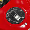 Adesivo 3D Protezione per tappo Serbatoio Compatibile con Moto Aprilia