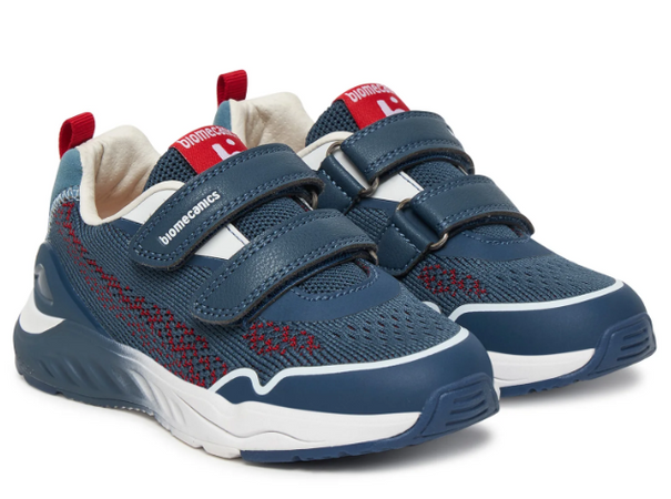 Sneakers bambino Biomecanics 25-34 Blu