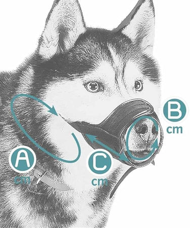 Museruola Per Cane 'Muzzle Net' Misura Xl - Ferplast