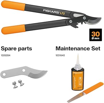 Troncarami Bypass A Uncino Powergear (S) L72 Lunghezza Cm.46 (112200) Fiskars