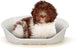 Lettino Per Animali 'Siesta Deluxe' N.8 - Cm 82 X 59,5 X H.25 / Bianco - Ferplast