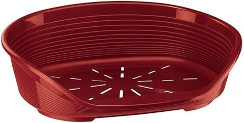 Lettino Per Animali 'Siesta Deluxe' N.6 - Cm 70,5 X 52 X H.23,5 / Bordeaux - Ferplast