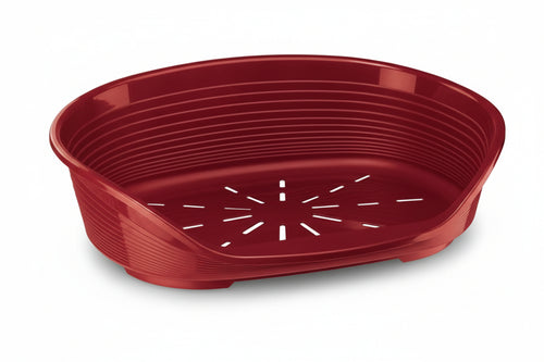 Lettino Per Animali 'Siesta Deluxe' N.6 - Cm 70,5 X 52 X H.23,5 / Bordeaux - Ferplast