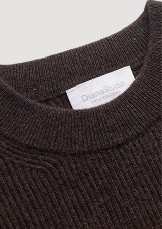 DIANA STUDIO Crewneck Mousse da uomo