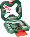Valigetta X-Line Set 34 Pezzi Con Punte Per Legno Metallo E Muratura E Bit Di Avvitamento Con Portabit Magnetico Bosch