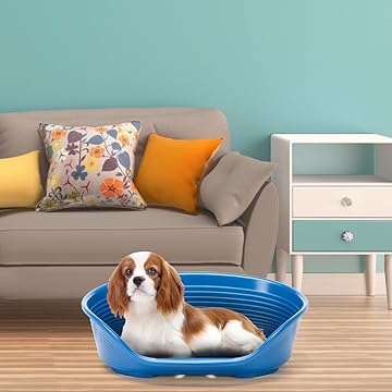 Lettino Per Animali 'Siesta Deluxe' N.6 - Cm 70,5 X 52 X H.23,5 / Blu - Ferplast