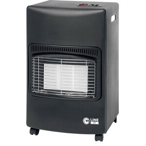 C Stufa Ad Infrarossi Mobile Gas Gpl Arturo Nero- 1,0 Pz