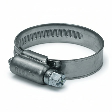 Fascetta Stringitubo In Acciaio Inox Aisi 201 Mm.12- - Ø Mm.50/70 - 25 Pezzi Quality