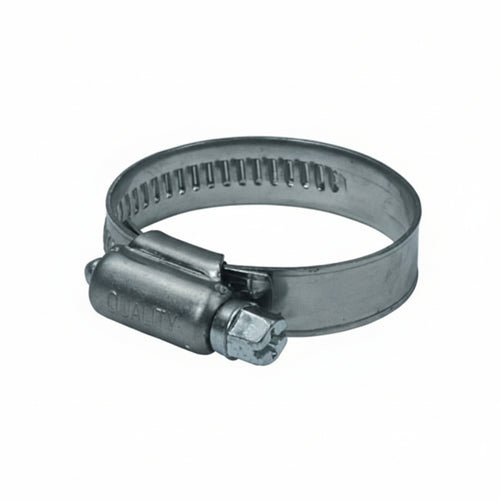 Fascetta Stringitubo In Acciaio Inox Aisi 201 Mm.12- - Ø Mm.110/130 - 10 Pezzi Quality