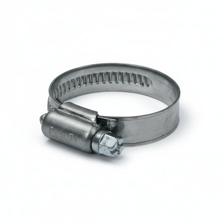 Fascetta Stringitubo In Acciaio Inox Aisi 201 Mm.12- - Ø Mm.150/170 - 10 Pezzi Quality