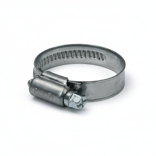 Fascetta Stringitubo In Acciaio Inox Aisi 201 Mm.12- - Ø Mm.150/170 - 10 Pezzi Quality