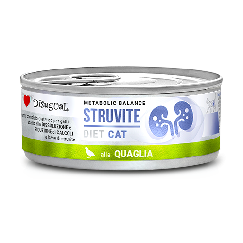 Disugual Metabolic Balance Struvite gusto Quaglia per Gatti Adulti 85gr