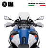 PARASERBATOIO ADESIVI-STICKERS in RESINA 3D GEL compatibile per MOTO BMW GS