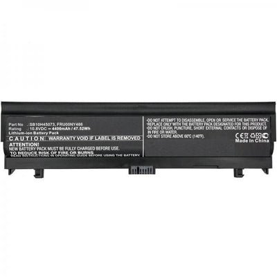 CoreParts MBXLE-BA0186 ricambio per laptop Batteria (Laptop Battery for Lenovo - 47.52Wh Li-ion 10-10.8V - 4400mAh Black 48Wh Li-ion 10-8V 4400mAh Black, Thinkpad L560 - Warranty: 12M)