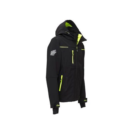 U-Power Giacca Softshell Space Col. Nero/Giallo Mis. Xxl