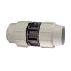 Raccordo Diritto Intermedio A Compressione Femmina Femmina In Polipropilene Serie 7010 Bianco E Nero - Ø25Xø25 Pn16 - Psn
