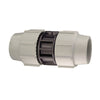Raccordo Diritto Intermedio A Compressione Femmina Femmina In Polipropilene Serie 7010 Bianco E Nero - Ø63Xø63 Pn16 - Psn