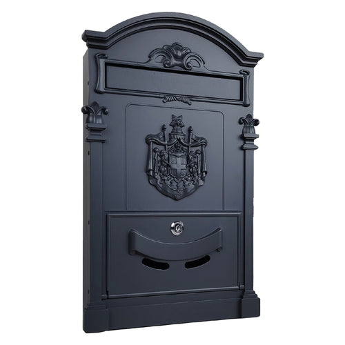 Cassetta Postale 'Camelia Maxi' Cm 30X9,5X H.46 - Grigio - Kasart