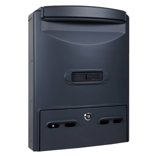 Cassetta Postale 'Primula' Cm 29 X 10 X H.39 - Grigio - Kasart