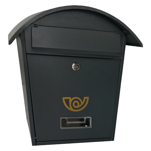 Cassetta Postale 'Lobelia' Cm 36X13X H 37 - Grigio Acciaio - Kasart