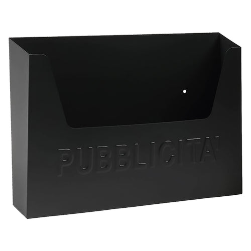 Cassetta Portapubblicita' 'Erica' Cm 35,5X8,5X H 26 - Antracite - Kasart