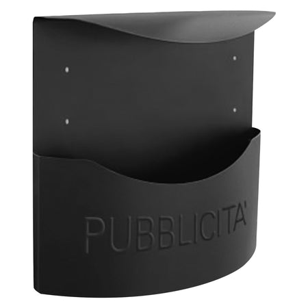 Cassetta Portapubblicita' 'Viola' Cm 34,5X12,5X H 35 - Antracite - Kasart