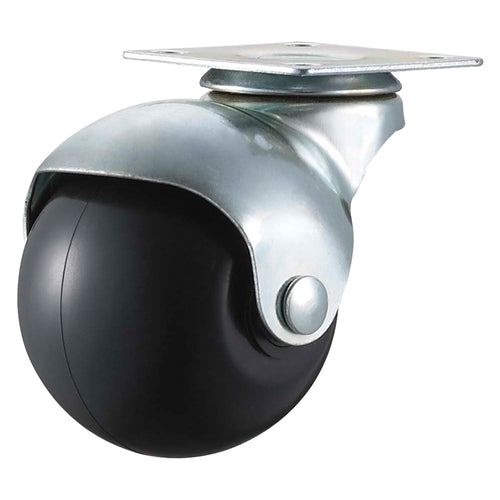 Ruota Per Mobili Ãe¸ 50 - Piastra Mm 38 X 38 - Capacitãe Kg 30 - Pz 2. - Uniko