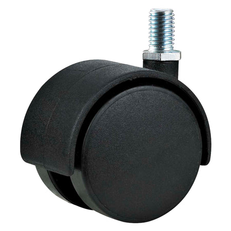 Ruota Per Mobili Doppia Ãe¸ 40 - Perno Ma8 - Capacitãe Kg 25 - Pz 2 Bl - Uniko