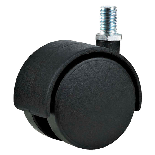 Ruota Per Mobili Doppia Ãe¸ 40 - Perno Ma8 - Capacitãe Kg 25 - Pz 2 Bl - Uniko