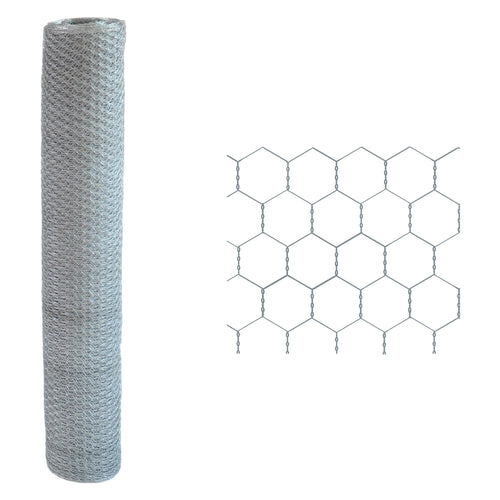 Rete Tripla Torsione Esagonale 50 X 7 Filo Ø Mm. 1,1 - H. Cm 100 X Mt. 25 - Sidex