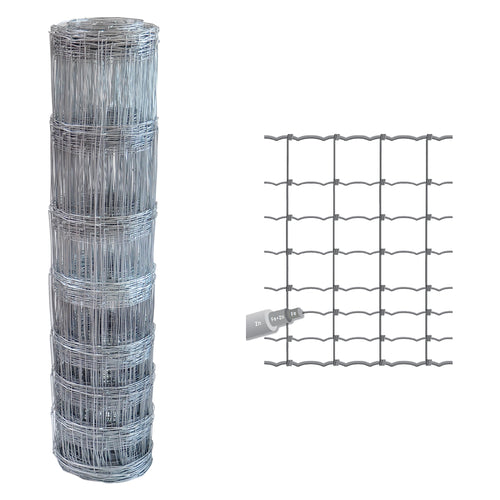 Rete Pastorale 120/9/15 Filo Ø Mm. 1,8/2,2 - H. Cm 120 X Mt. 50 - Sidex
