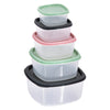 Contenitore Per Alimenti Quadrato 'Keeper' Pz. 5 - Bricogo