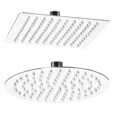 Set Doccia 'Starter' Tondo - Soffione Ø 20 Cm - Metaform